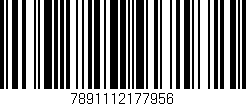 Código de barras (EAN, GTIN, SKU, ISBN): '7891112177956'