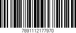 Código de barras (EAN, GTIN, SKU, ISBN): '7891112177970'