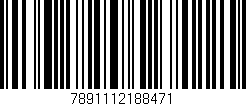 Código de barras (EAN, GTIN, SKU, ISBN): '7891112188471'