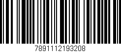 Código de barras (EAN, GTIN, SKU, ISBN): '7891112193208'