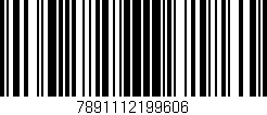 Código de barras (EAN, GTIN, SKU, ISBN): '7891112199606'