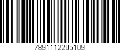 Código de barras (EAN, GTIN, SKU, ISBN): '7891112205109'