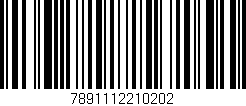 Código de barras (EAN, GTIN, SKU, ISBN): '7891112210202'