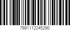 Código de barras (EAN, GTIN, SKU, ISBN): '7891112245280'