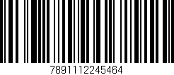 Código de barras (EAN, GTIN, SKU, ISBN): '7891112245464'