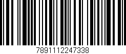 Código de barras (EAN, GTIN, SKU, ISBN): '7891112247338'