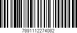 Código de barras (EAN, GTIN, SKU, ISBN): '7891112274082'