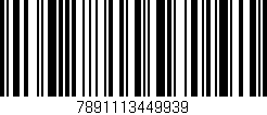 Código de barras (EAN, GTIN, SKU, ISBN): '7891113449939'