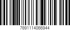 Código de barras (EAN, GTIN, SKU, ISBN): '7891114066944'