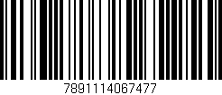 Código de barras (EAN, GTIN, SKU, ISBN): '7891114067477'