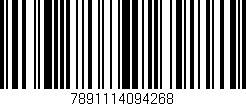 Código de barras (EAN, GTIN, SKU, ISBN): '7891114094268'
