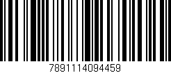 Código de barras (EAN, GTIN, SKU, ISBN): '7891114094459'