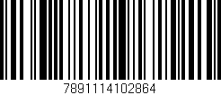 Código de barras (EAN, GTIN, SKU, ISBN): '7891114102864'