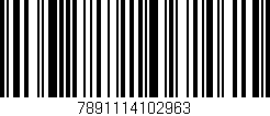 Código de barras (EAN, GTIN, SKU, ISBN): '7891114102963'