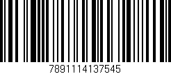 Código de barras (EAN, GTIN, SKU, ISBN): '7891114137545'