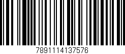 Código de barras (EAN, GTIN, SKU, ISBN): '7891114137576'