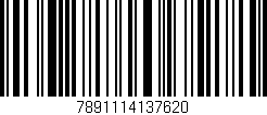 Código de barras (EAN, GTIN, SKU, ISBN): '7891114137620'