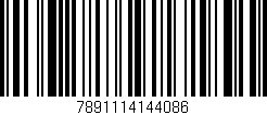 Código de barras (EAN, GTIN, SKU, ISBN): '7891114144086'