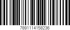 Código de barras (EAN, GTIN, SKU, ISBN): '7891114158236'