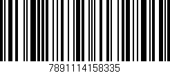 Código de barras (EAN, GTIN, SKU, ISBN): '7891114158335'