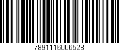 Código de barras (EAN, GTIN, SKU, ISBN): '7891116006528'