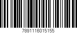 Código de barras (EAN, GTIN, SKU, ISBN): '7891116015155'