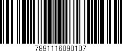 Código de barras (EAN, GTIN, SKU, ISBN): '7891116090107'