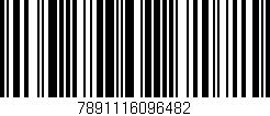 Código de barras (EAN, GTIN, SKU, ISBN): '7891116096482'