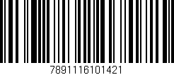 Código de barras (EAN, GTIN, SKU, ISBN): '7891116101421'