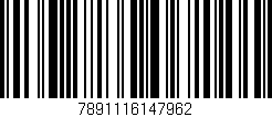 Código de barras (EAN, GTIN, SKU, ISBN): '7891116147962'