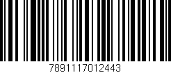 Código de barras (EAN, GTIN, SKU, ISBN): '7891117012443'
