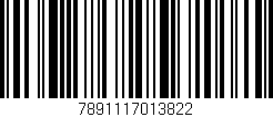 Código de barras (EAN, GTIN, SKU, ISBN): '7891117013822'