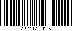 Código de barras (EAN, GTIN, SKU, ISBN): '7891117030195'