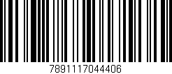 Código de barras (EAN, GTIN, SKU, ISBN): '7891117044406'