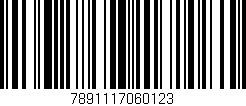 Código de barras (EAN, GTIN, SKU, ISBN): '7891117060123'