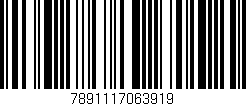 Código de barras (EAN, GTIN, SKU, ISBN): '7891117063919'