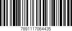 Código de barras (EAN, GTIN, SKU, ISBN): '7891117064435'