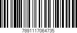 Código de barras (EAN, GTIN, SKU, ISBN): '7891117064735'