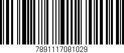 Código de barras (EAN, GTIN, SKU, ISBN): '7891117081029'
