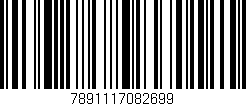 Código de barras (EAN, GTIN, SKU, ISBN): '7891117082699'
