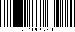 Código de barras (EAN, GTIN, SKU, ISBN): '7891120237673'