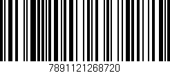 Código de barras (EAN, GTIN, SKU, ISBN): '7891121268720'
