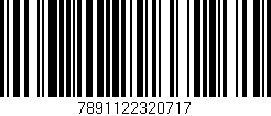 Código de barras (EAN, GTIN, SKU, ISBN): '7891122320717'