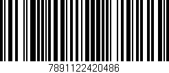 Código de barras (EAN, GTIN, SKU, ISBN): '7891122420486'
