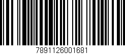 Código de barras (EAN, GTIN, SKU, ISBN): '7891126001681'