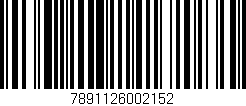 Código de barras (EAN, GTIN, SKU, ISBN): '7891126002152'