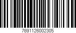 Código de barras (EAN, GTIN, SKU, ISBN): '7891126002305'
