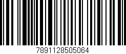 Código de barras (EAN, GTIN, SKU, ISBN): '7891128505064'