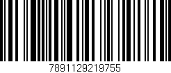 Código de barras (EAN, GTIN, SKU, ISBN): '7891129219755'