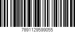 Código de barras (EAN, GTIN, SKU, ISBN): '7891129599055'
